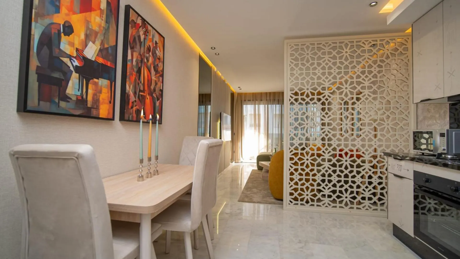 Beautiful New Studio With A Seaview 8 Casablanca Apartment
